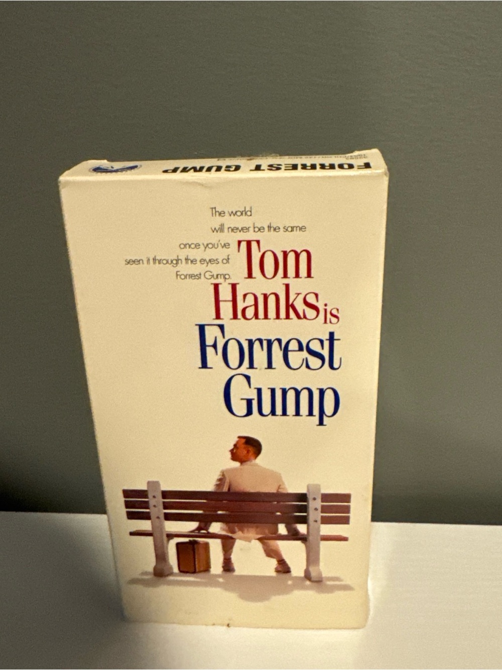 Forrest Gump VHS Movie Tape - White